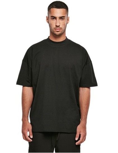 B-BY230-Mens Oversized Mock Neck Tee